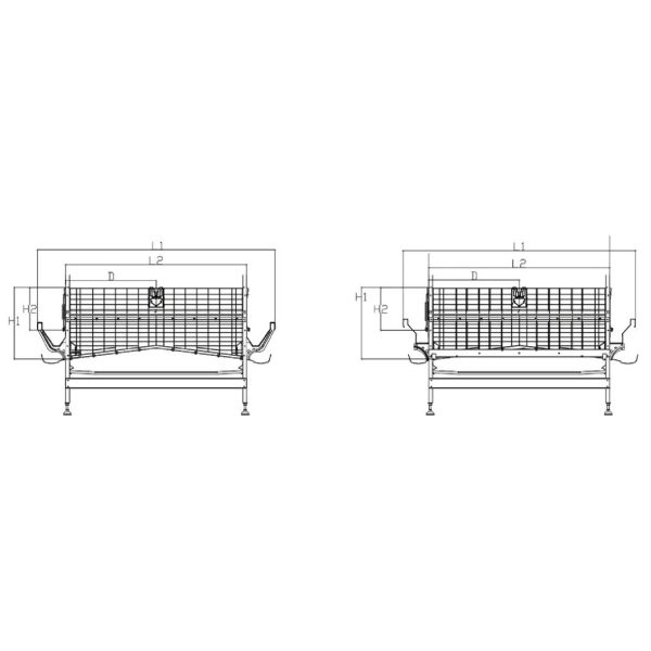 Modular Frame Layer Cage System with Automatic Egg Collection and Corrosion Resistant Design for Poultry Farming