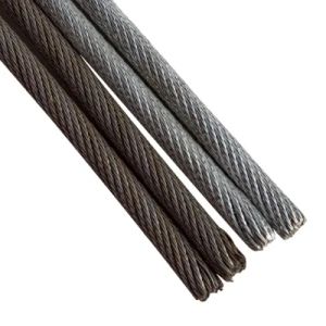 Honghao 6x26 6x36 IWRC Galvanized Steel Wire Rope with 1960N/mm2 Tensile