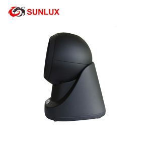 Multi Directional Laser Barcode Scanner Round Case Adjustable USB Interface