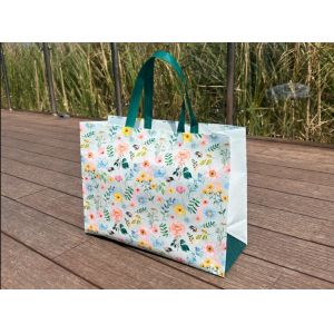 Reusable Polypropylene Packaging Laminated ECO PP Woven Bag Shopping Tote REPT
