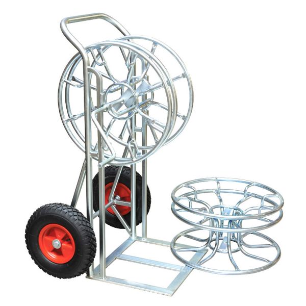Zinc Plated Skeleton Cable Reel 10-15kg Capacity for Cabling System Installation