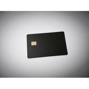SLE4442 RFID NFC Contactless Metal Chip Card Custom Logo