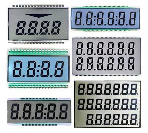 Quality Factory Customize Monochrome Character Segment LCD Screen Module for sale