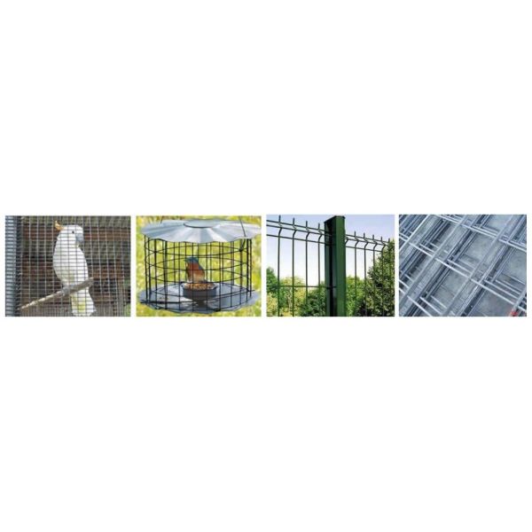 1/2" hot dip electro galvanized welded wire mesh For Protection and Construction