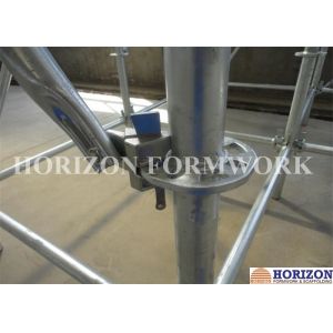 Flexible Ringlock Scaffolding System , Wedge Lock Scaffolding High Stability