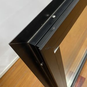 Multi Point Locking System Aluminum Fixed Window 1.2mm Sound Proof Double