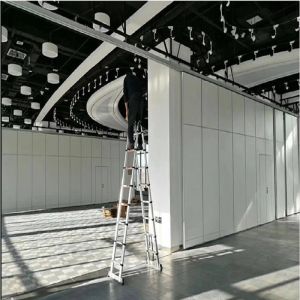 Hotel Soundproof Folding Movable Partition Walls Ballroom Sliding Foldable Wall