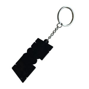 Custom Shape 2D 3D Logo Epoxy Soft Pvc Keychain