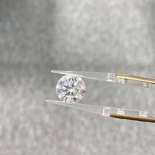 Large Size Round Brilliant Cut 4.01CT Lab Created Diamond F VS With IGI