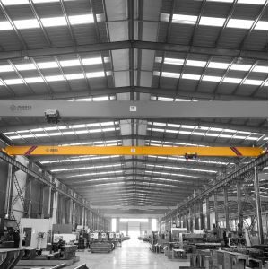 Wholesale Single Girder Electric Hoist Crane European Type Low Clearance 24m Span 5 M / Min from china suppliers