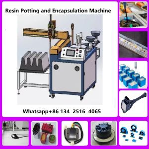 epoxy potting machine for stator and motors