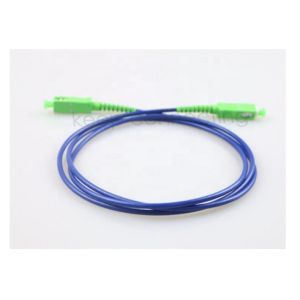 LSZH/PVC 2.0/3.0mm Fiber Optic Patch Cord Sm APC Simplex/Duplex Low PDL FTTH