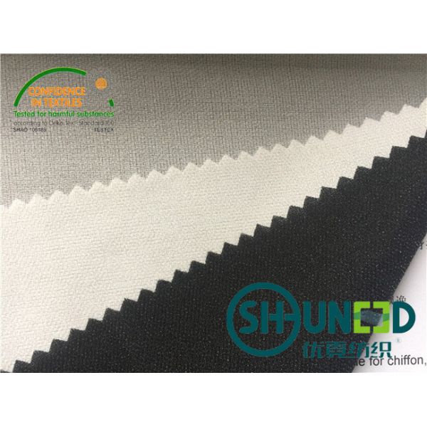 Double Dot Pa Coating Twill Weave Lining And Interlining Cloth Eco - Friendly