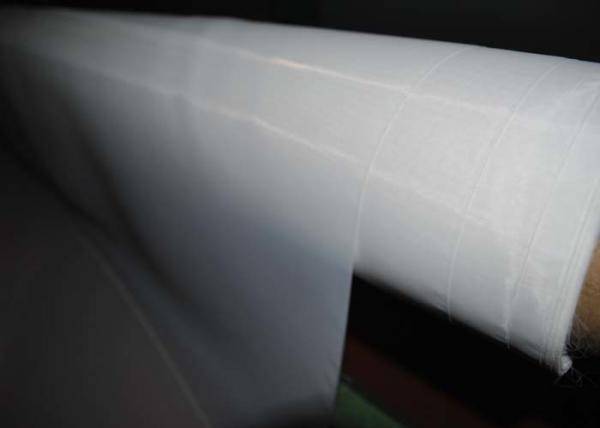 Quality Low Elasticity PET Silk Screen Mesh Roll With White Monofilament Polyester for sale