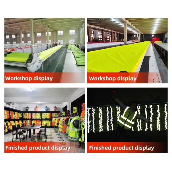 Customized OEM ODM Softshell Coat Anti-Static Mens Reflective Workwear Jacket for Safety