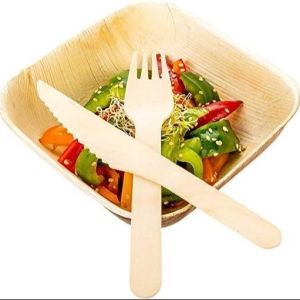 Eco Friendly Restaurant Biodegradable Custom Logo Printed Disposable Cutlery