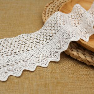 Garment Polyester Cotton 10cm Embroidery Lace Trim