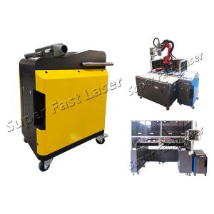 Air Cooling Portable 200W 10MJ Laser Paint Cleaner