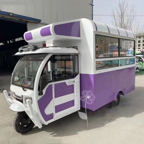Powerful Multipurpose Mobile Electric Tricycle for Fast Food and Drinks Outlet