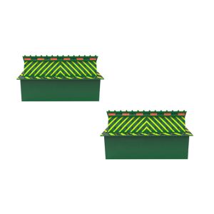 PLC 16mm Thickness Hydraulic Road Blocker Access Control 3.7KW