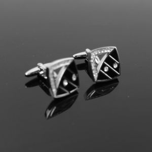 2013 newest design zinc alloy plated cuff-links