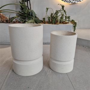 7-8 Years Indoor Life Time Fiberclay Planter Frost Resistant And Long Lasting