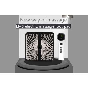 Rechargeable Pulse korea EMS folding Foot Massage mat with Remote Controller