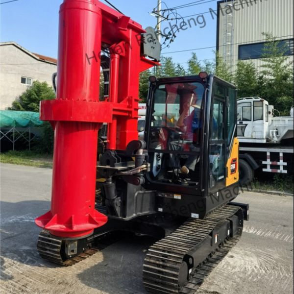 Quality RCQ-10C Mini Hydraulic Rotary Piling Rig Kubota Diesel Engine 2000mm Chassis Width for sale