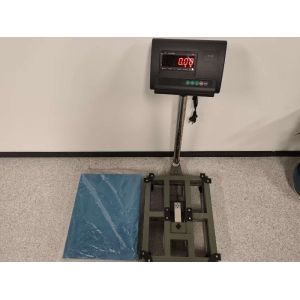 Wholesale 300 X400mm Electronic Bench Platform Scale Carbon Steel Overload Protection 100kg Capacity from china suppliers