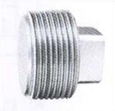 Wholesale ASTM B564 UNS N02200 NPT threaded square head plug from china suppliers