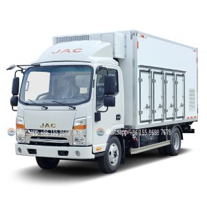 Wholesale JAC 4x2 Left Hand Driven Ice Cream Refrigerator Truck from china suppliers