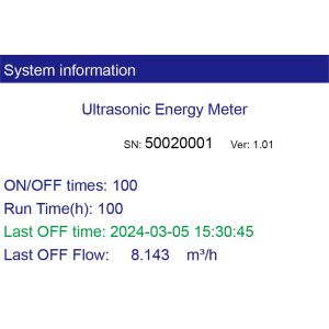 SE509 Separate Ultrasonic Energy Flowmeter For Simple To Use
