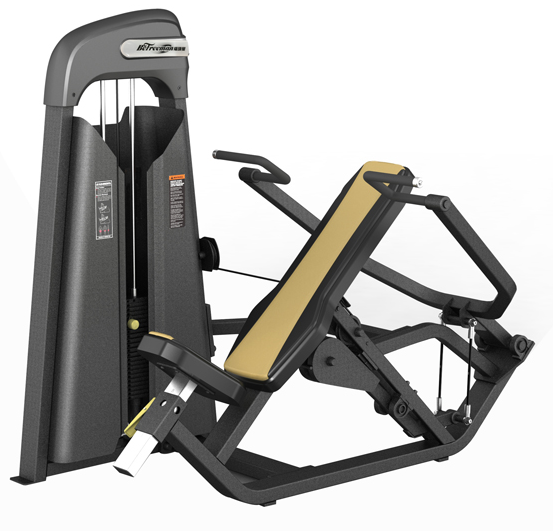 Commercial Gym Center Seated Shoulder Press Machine Optional Selectable Frame Color