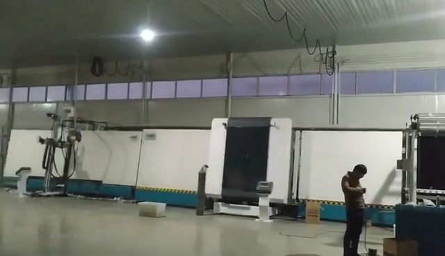 SUS H2000mm Low E Glass Washing Machine Insulating Glass Processing Machine