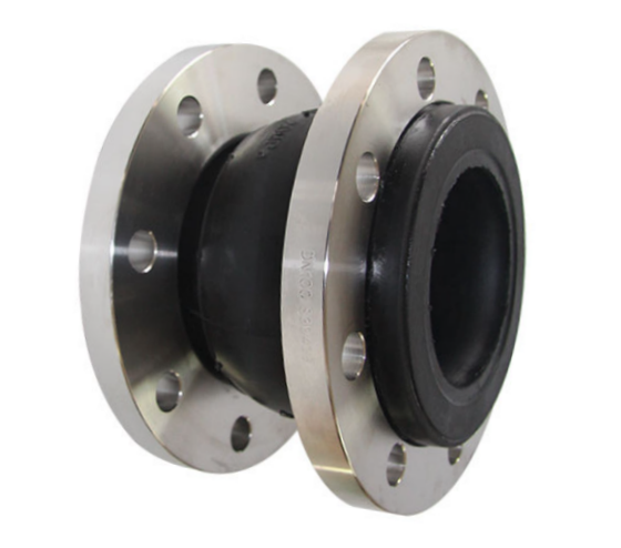 EPDM Rubber Expansion Joint with Galvanised Carbon Steel Floating Flange for