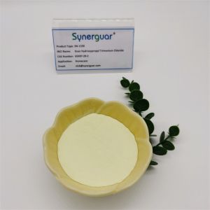 Self Hydrating Guar Gum With High Quality Has High Viscosity And Medium Degree