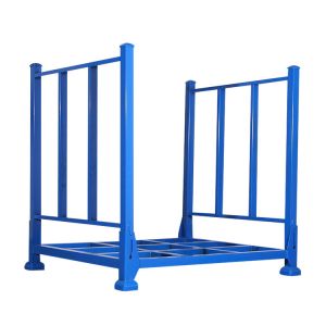 Heavy Duty Foldable Steel Stack Racks For Warehouse