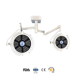 Shadowless Hosptial LED Medical Exam Lights Ceiling Mount 1300mm Iluminance