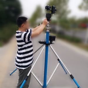 9M Manual Pantilt Endzone Sports Video Camera Pole Camera