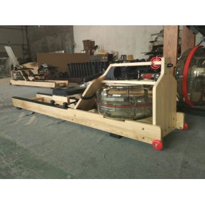 Wholesale Club Water Rower, Ash Wood frame water Rowing Machine with S4 monintor from china suppliers