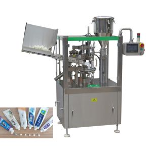 Automatic Soft Tube Filling Sealing Machine Toothpaste Hand Cream