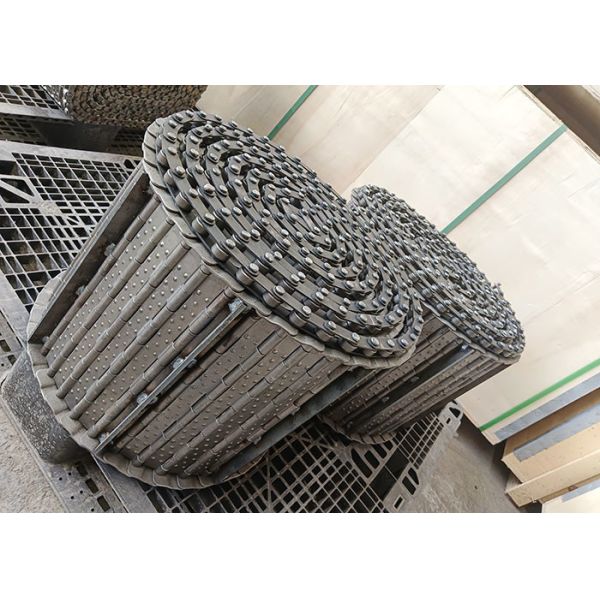 Conveyor Belt System Steel Chain Conveyor For Chip Conveyor CNC Machine Hinged