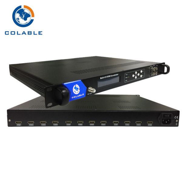 Quality Digital 1080P HDMI To DVB T Converter , 16 Channels HD To DVB T Modulator COL5011H for sale