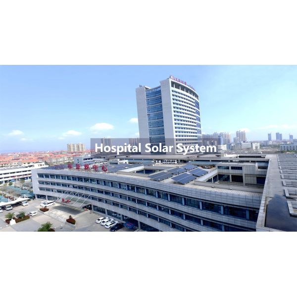 Quality Commercial Distributed Rooftop Solar System Hospital Solar System for sale
