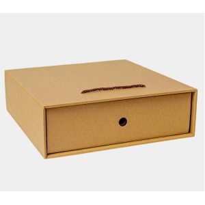 ECO Friendly Recyclable Kraft Corrugated Gift Box For Fruit Packaging No