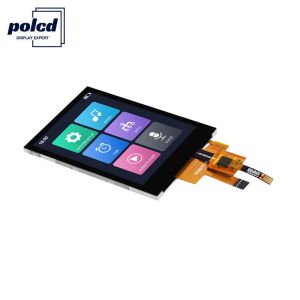 Polcd 300 Nit TFT Capacitive Touch Screen RoHS 2.8 Inch Tft Touch Shield