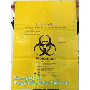 Biodegradable Medical Drawstring medical biohazard waste disposal supplies LDPE