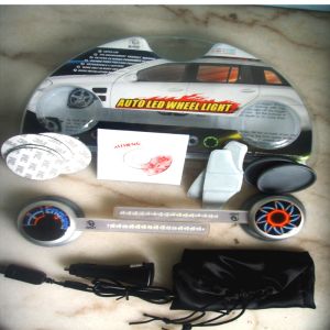 AUTO PROGRAMABLE & RECHARGEABLE WHEEL LED LIGHT