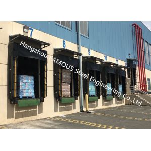 Container Loading Dock Doors With Seal Shelter For Warehouse And Distribution