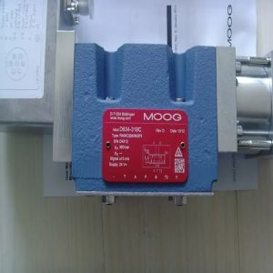 Moog Servo Valve Electric Hydraulic Servo Valve with 24V 220V Voltage 1A Rated